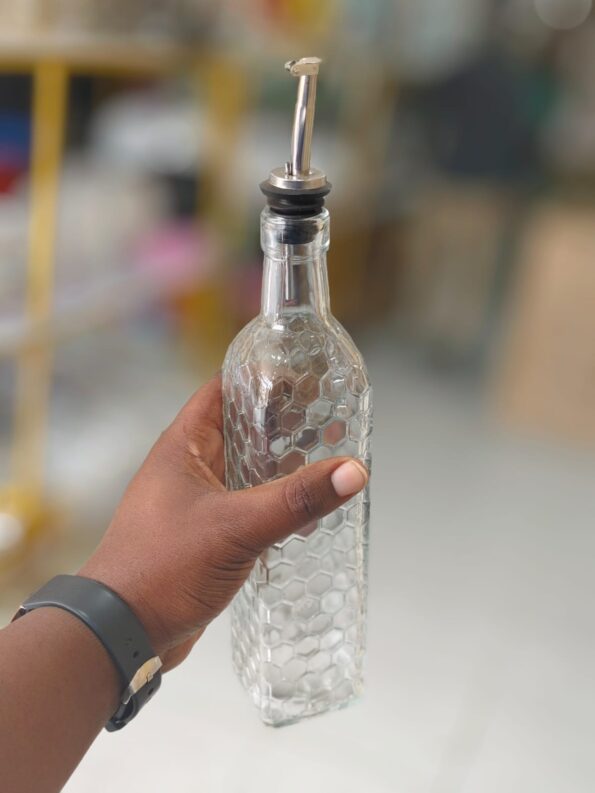 Affordable Glass Oil Dispenser – Precision Pouring – Ideal for Cooking & Kitchen Use - Image 3