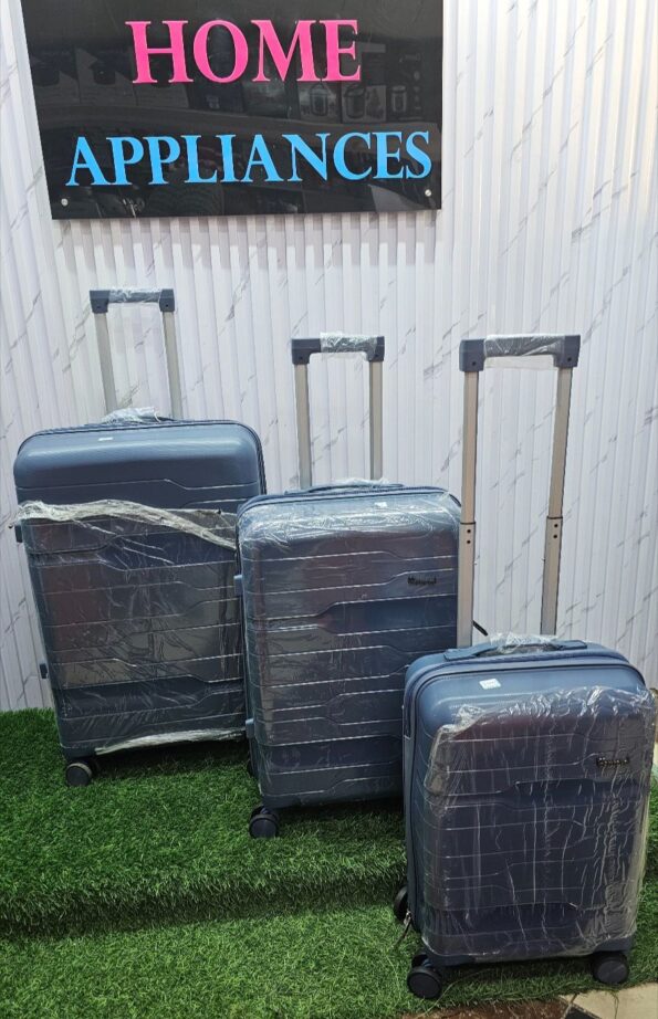 Size 27 Rubber Suitcase (3-Piece Set)
