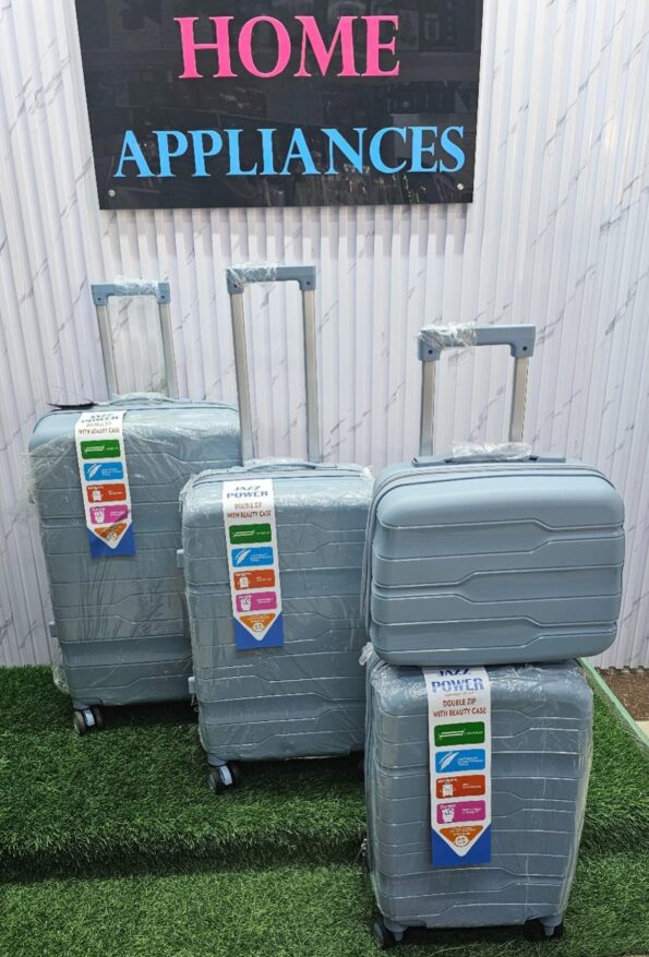  Size 27 Rubber Suitcase (4-Piece Set {Extra Small Cosmetic Case})