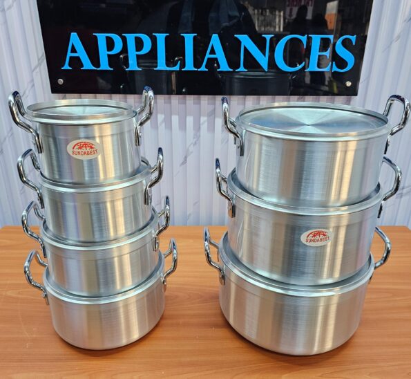 Sundabest Aluminium Set of 7 sufurias