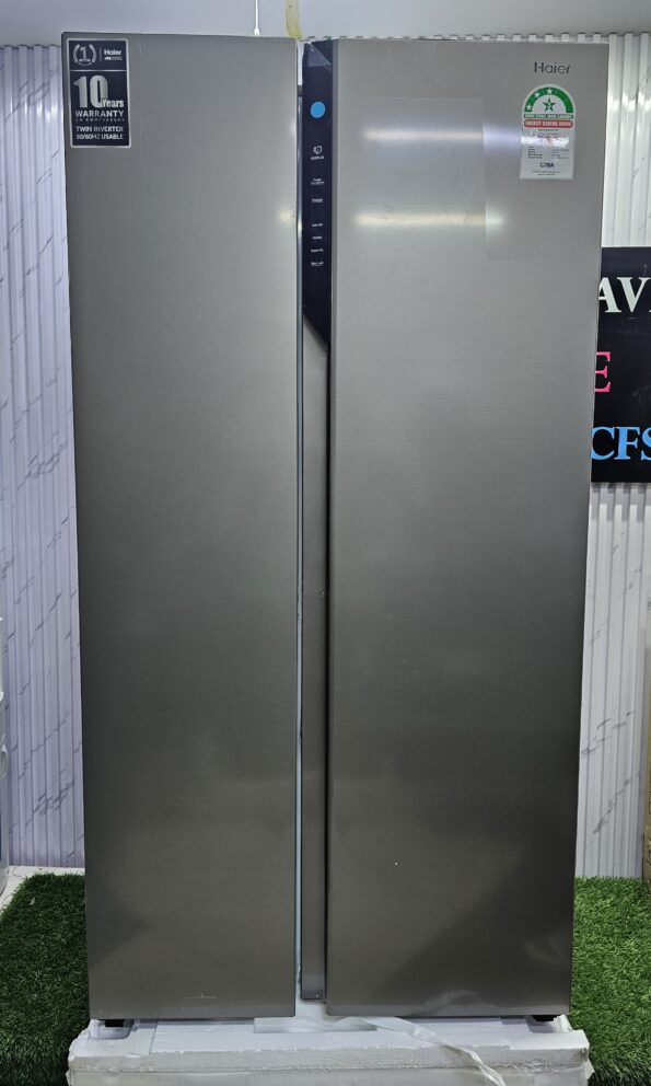 Haier 527L Side by Side Refrigerator – HRF-668SS(KE)