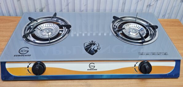 Eurochef 2 burner table top cooker
