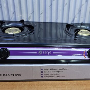 Zaryt table top 2 burner cooker