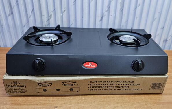 Rashnik table top 2 burner cooker (RN-1529)