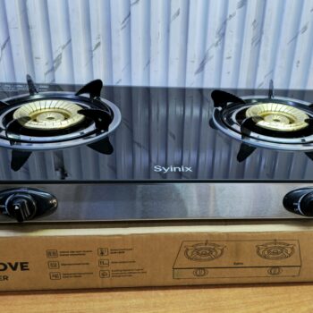 Syinix glass top 2 burner cooker (SG2001)