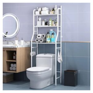 Over The Toilet Rack Organizer ? Space-Saving Storage Solution