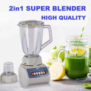 Alternative view of Electro Mate Blender 2-in-1  1.5L ? Classic Juicer, Grinder & Garlic Processor