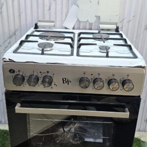 BJ's cooker 60*60 silver (inox) new model