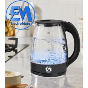 Alternative view of Em Glass Kettle 2.2L by ElectroMate ? Efficient & Stylish Electric Jug Heater