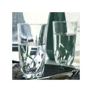 Niceone 6pcs 387ml Water and juice Glasses