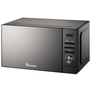 Ramtons RM/682 Semi-Digital Microwave + Grill - 20L Mirror Finish