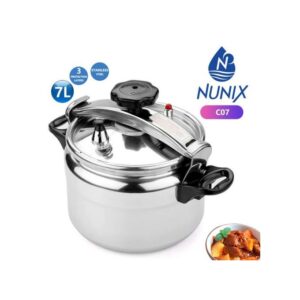 Nunix Non-Explosive Stainless Steel Pressure Cooker (4L)