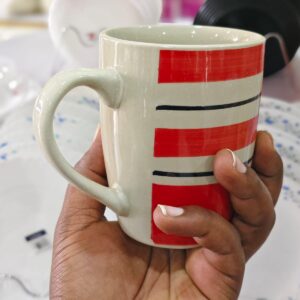 Line Prints Ceramic Mugs ? Elegant Simplicity for Every Sip